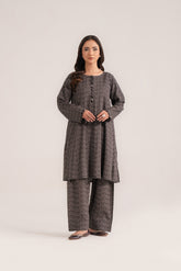 2 Piece Printed Viscose Linen Printed (CP0241)